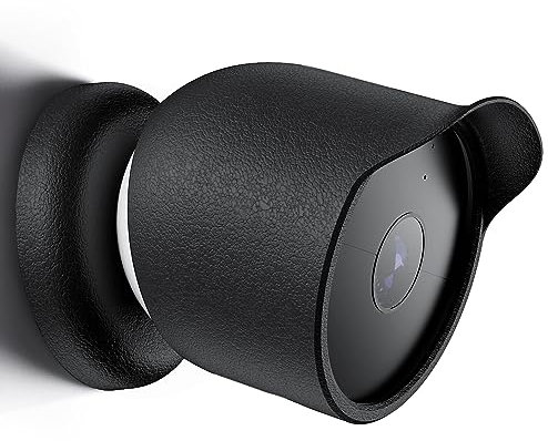 Silicone Protective Cover Compatible With Google Nest Cam Outdoor Or Indoor (Battery) Security Camera,Waterproof & Dustproof Camera Skin Case for Google Nest Cam (Battery)