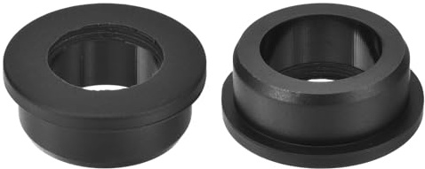 sourcing map Rubber Grommets 1-3/8(35mm) DH 1(25mm) ID Hole Plug 2Pcs | Top Hat Grommet,Black Silicone Rubber Hole Gasket,for Wiring, Automotive