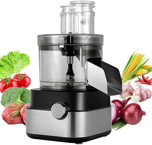 Cortadora De Verduras Comercial 4 En 1, Cortadora De Verduras EléCtrica, Trituradora, Cortadora Circular De Cebollas De Verdeo, Picadora De Carne, Procesador De