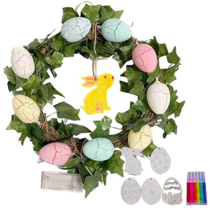 Osterkranz für den Außenbereich – Ostertürbehang, Osterkränze für die