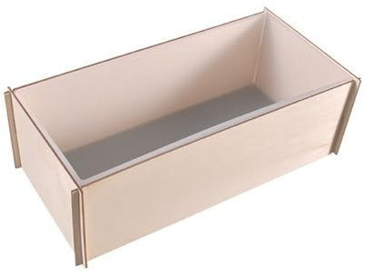 Uitndvyte Silikonform-Set mit Ständer, groß, rechteckig, zum Backen