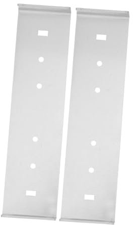 NUOBESTY 2pcs Mailbox Mounting Bracket Sturdy Installation Support for Outdoor Mailboxes Wall Mount Letter Boxes for Front Door