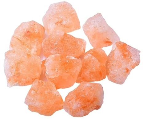 LYVQZPWLRNaturlig kristallsten, Läkande kristaller Naturliga Kristaller Naturlig Orange Saltsten Geometrisk Stor Kristallsten Diffusersten Aromaterapisten(12cm100g)