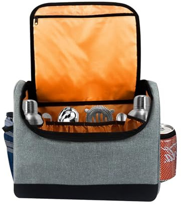 Borsa per - Organizzatore di utensili da cocktail, set da bar di viaggio Case di trasporto | Kit mixology durevole per baristi, archiviazione compatta per filtri e accessori per shaker, tote p