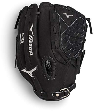 Mizuno GPP1075Y1 Youth Prospect Ball Glove, 10.75-Inch, Right Hand Throw, Black