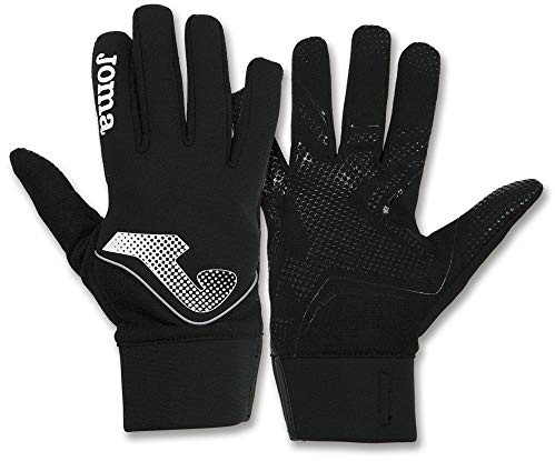 Joma Guante de Futbol Negro (Silicona) - Guante de Futbol Unisex Adulto