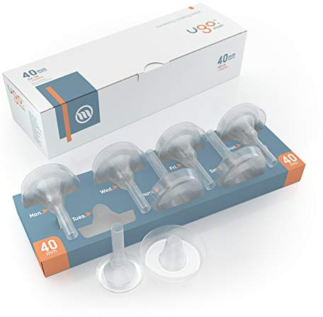 Ugo Sheath (x28) - 1 Monat Vorrat an externen männlichen Harninkontinenz-Katheter-Kondomen - Selbstklebend und latexfrei