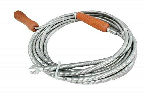 Plumbing Sewer Snake with Handle/Drain Cleaner Augers Spring Cable (20m)