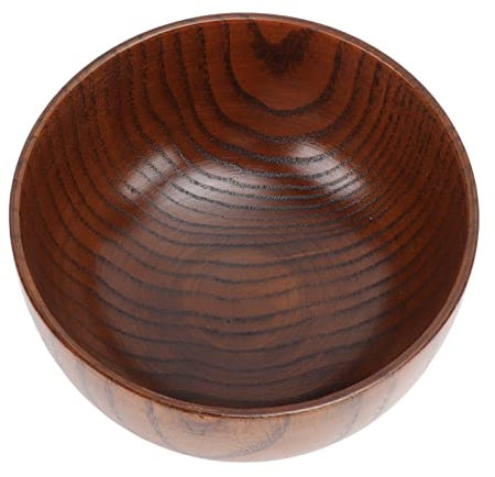 Cuenco de Madera, Cuenco de Madera de Estilo Japonés para Servir Sopa para Dulces