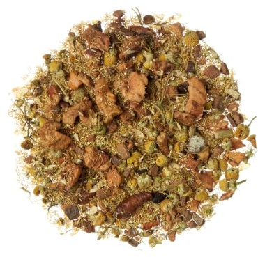 TEA SHOP - Infusión Camomilla Golden 100g - 50 Tazas - Infusión a Granel - Dulce de Manzana, Manzanilla y Canela - Propiedades naturales: Relajante y digestiva