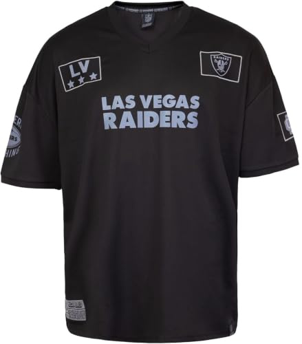 Recovered NFL Salute Black Military Oversized Mesh Limitato Jersey