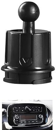 LYNSET Telaio di Supporto per Navigazione per Telefono Cellulare Base Supporto per Auto 1 Pezzo per Smart 451 453 Fortwo Forfour