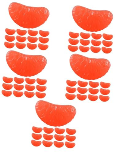 TOYANDONA 160 Stück Grapefruit Segment Haarspangen Haarnadeln Haarspangen Modelle Haarband Haarnadel Für Die Schmuckherstellung DIY Bastelbedarf Mini
