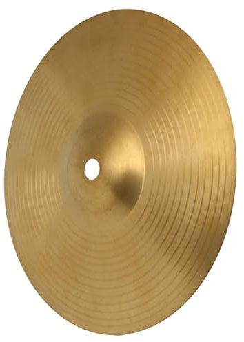 Amagogo Crash-Becken, Übungsbecken, Schlagzeuger, Anfänger, Schlagzeuger, Traditionelle Blechbläser-Performance, 6 Zoll