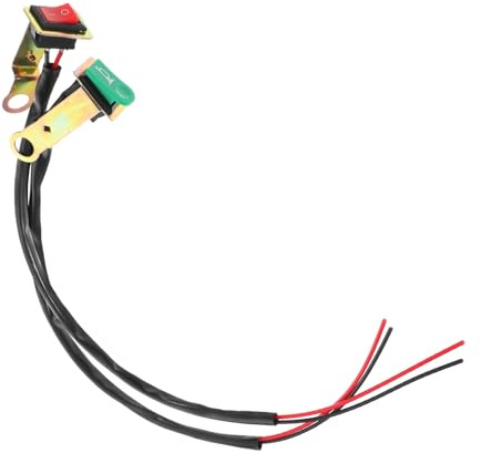 Interruptor de Luz para Motocicleta 2piezas Metal Plástico