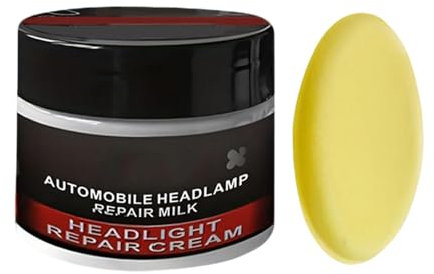 FLLUOUZH 1 PCS Kit De Restauración De Faros Delanteros, Restaurador De Lentes De Faros De Automóvil (2025), Elimina La Oxidación Y RenuEVA El Amarilleo De Los Faros