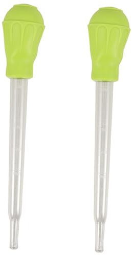 ibasenice 2Pcs Portable Aquarium Coral Feeder Waste Cleaner Manual Water Transfer Tool for Fish Tank Maintenance Lightweight Dropper for Easy Water Change and Waste Removal