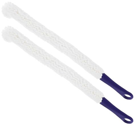 TEMPNAP 2pièces Brosse De Nettoyage pour Bouteille De Vin pour Carafe à Vin Manche Long Lot de Brosses De Nettoyage pour Verre à pour Tasse