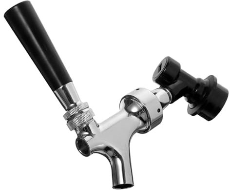 Luxshiny Grifo Dispensador De Cerveza Profesional Acero Inoxidable Fácil De Usar