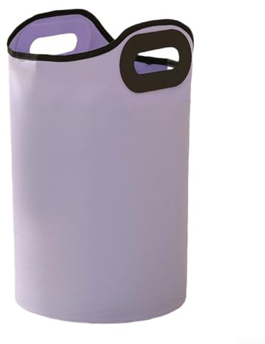 Baignoire pliable avec valve de vidange inférieure, conçue pour un trempage et un transport de 47 cm de profondeur avec poignée intégrée (C)