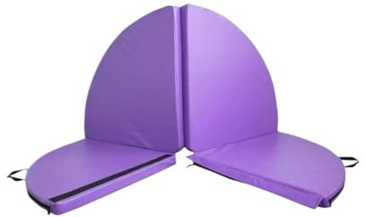 Tappetino di protezione per pole dance Tappetino da yoga pieghevole, tappetino pole dance, ginnastica leggero e comodo for l'allenamento, for studio di allenamento Pilates(PURPLE)