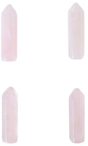 DECORN 10 st Healing Crystals Stones Sets Wands Bulk Naturliga ädelstenar spetsiga Polerad Reiki Energi Meditation Chakra Hemdekorativ Pocket Palm Worry Stone