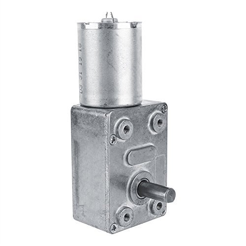 Motoriduttore a vite senza fine reversibile con motore a coppia elevata DC 12V CW/CCW(5RPM)