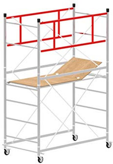 Échafaudage hauteur de travail 3,90 m en acier série M4 LUX BASE NORMALE - Made en Italie I SCEDIL