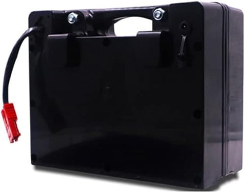 Paquete de batería de litio de 24 V, batería para silla de ruedas eléctrica Paquete de batería de iones de litio Batería recargable de litio Baterías de repuesto de plomo ácido con cargador,50ah