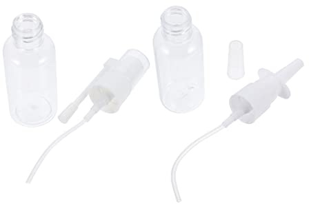 Mipcase 4pezzi Spray Nasale Per Bottiglie Per Pulizia Cavità Nasale e Occhi Strumenti Portatili Per Lavaggio Naso Di Premium Facile Da Trasportare Per Abitudini Di Igiene Quotidiana