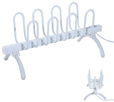 4 paires de sèche-chaussures électriques sur pied, chauffage à sec, support de rail de démarrage, déshumidificateur, sèche-chaussures électrique, sèche-chaussures, convient pour la maison, le bureau