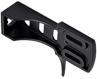HEMOTON Portatestina in Metallo Nero, Facile da Installare, Connettore Placcato Ecologico per Lettori Fonografici, Accessorio 1L06A