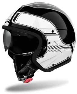 AIROH J 110 RASTER WHITE GLOSS L