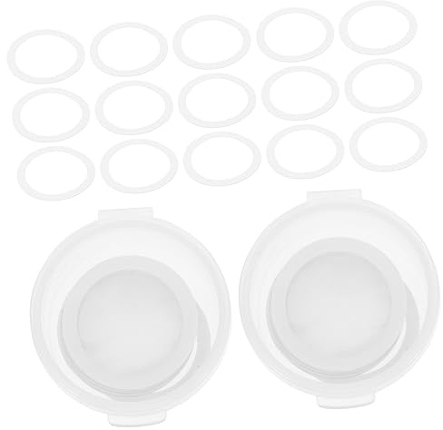 DRESSOOS Kazoo Flötenmembranen Aus Pe 60 Stück Transparente Kazoo Flötenteile Ersatzmembranen Für Klaren Klang Kinderleicht Anzubringen