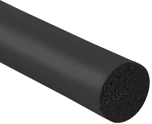 PATIKIL 9/16 Inch x 13.1 Feet Backer Rod, Foam Rope Caulk Crack Joint Filler Roll Seal Weather Strip for Home Construction, Black