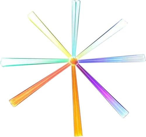 Bacchette luminose, 1 paio di bacchette a spada laser, stoviglie riutilizzabili (7 colori)