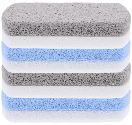SAFIGLE 4 Piezas Exfoliante de Pies Raspador para Pies Raspador de Talones Pedicura Casa