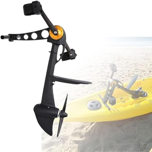 Sistema de propulsión de pedal para kayaks y barcos inflables, dispositivo resistente y duradero que funciona con los pies para una mejor experiencia de pesca y remo