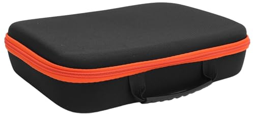 Didiseaon Power Drill Tool Bag EVA Padded Multi-Functional Electric Hand Tool Storage Case with Wrench and Drill Bit Organizer, Compact Carry Case for Travel, 12.9 x8.25 x3.1