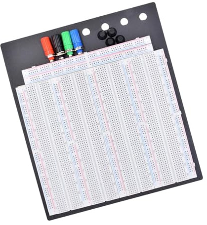Zanthicia Effortless Circuit Testing with 3220 Point Solderless Breadboard Tool Enhancing DIY Electronics Projects DIY Prototype Board 3220 Tie Point Practical Tool