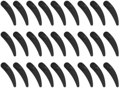 Cuillère à Crème Visage 100 Pièces en PP, Lot Noir | Dosage Propre, Format Portable, Application Uniforme, pour Soins DIY et Voyage, Accessoires Cosmétiques Compacts