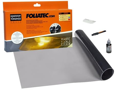 FOLIATEC Kunststoff Tönungsfolie Folie für Auto Innenraum, Smoke, 30 x 100 cm