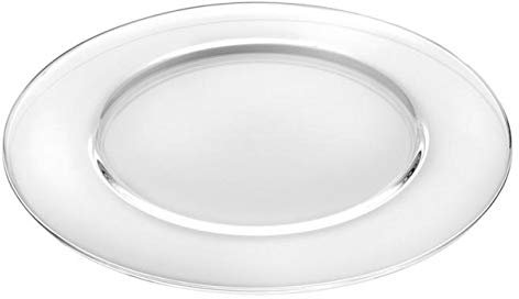 SWEET HOME Sottopiatto in vetro trasparente cod.TP00043LU cm 1h diam.32 by Varotto & Co.