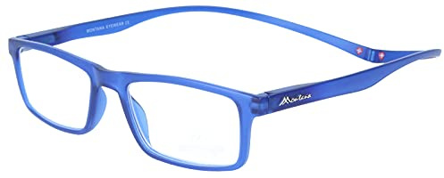 MONTANA Fertig-Lesebrille/-hilfe aus Kunststoff mit Magnetbügelenden in verschiedenen Farben