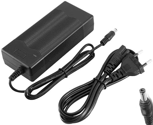 VOLOHAS Flycoo Elektroroller-Ladegerät - 36V Akku Ladegerät - Ausgang 42V 2A - AC Netzteil - Batterieladegerät Ersatz Adapter mit Ladekabel DC 5,5 mm 2,2 mm