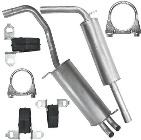 Ferroz Auspuffanlage Schalldämpferset Auspuff für Seat Ibiza 3 III 6L 1.9 TDI 1.9 SDI