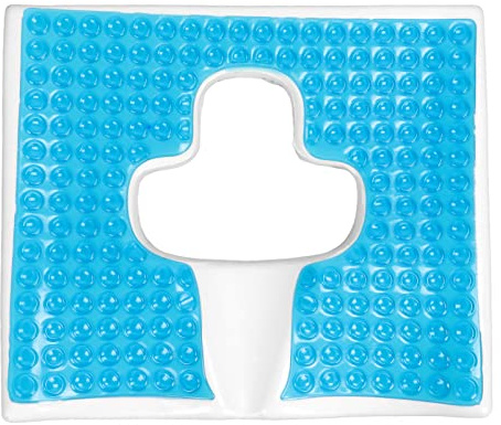Anti Bedsore Cushion, Breathe Freely Material, T Shaped Opening Triangular Slope Design Pad,for Bedridden Elderly Tailbone Back Sciatica Pressure Pain Relief Wheelchair Office Chair Seat Cushions