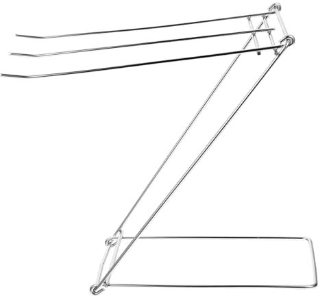 Anneome Edelstahl Handtuchhalter Mit Abtropfgestell Und Lappenaufbewahrungsgestell Für Handtücher Handtuchhalter Für Zuhause Aus Edelstahl