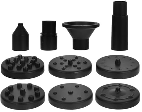 VICASKY Fountain Nozzle Heads Outdoor Accessories Solar Mini Pond Small Pump Water Solar-Powered Shower Spare Parts 3-Pack Birdbath Kit Replacement for Features