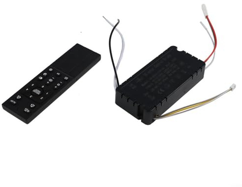 Ventilatore da soffitto con luce telecomando senza fili ventilatore da soffitto kit telecomando con 6 impostazioni e facile reset per un funzionamento facile da usare